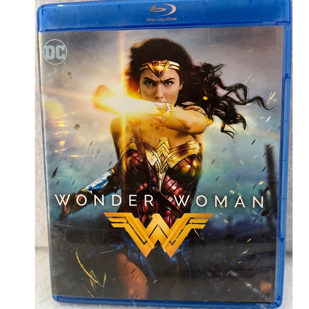 DC Wonder Woman Blu-ray Movie OS Blue Good Gal Gadot Superhero Action 2017